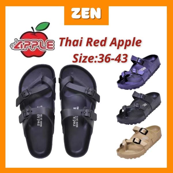 [ZEN] Red Apple Unisex Sandals I Lightweight Slippers For Men And Women Papyrut