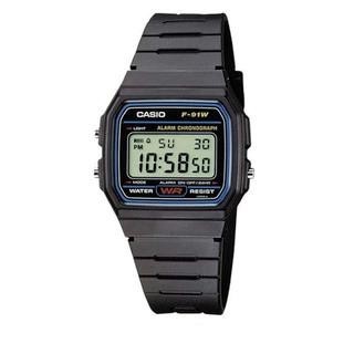 Outdoors Male Wristwatch Digital Watch Quartz Classic Resin Strap Digital Sport Watch F91