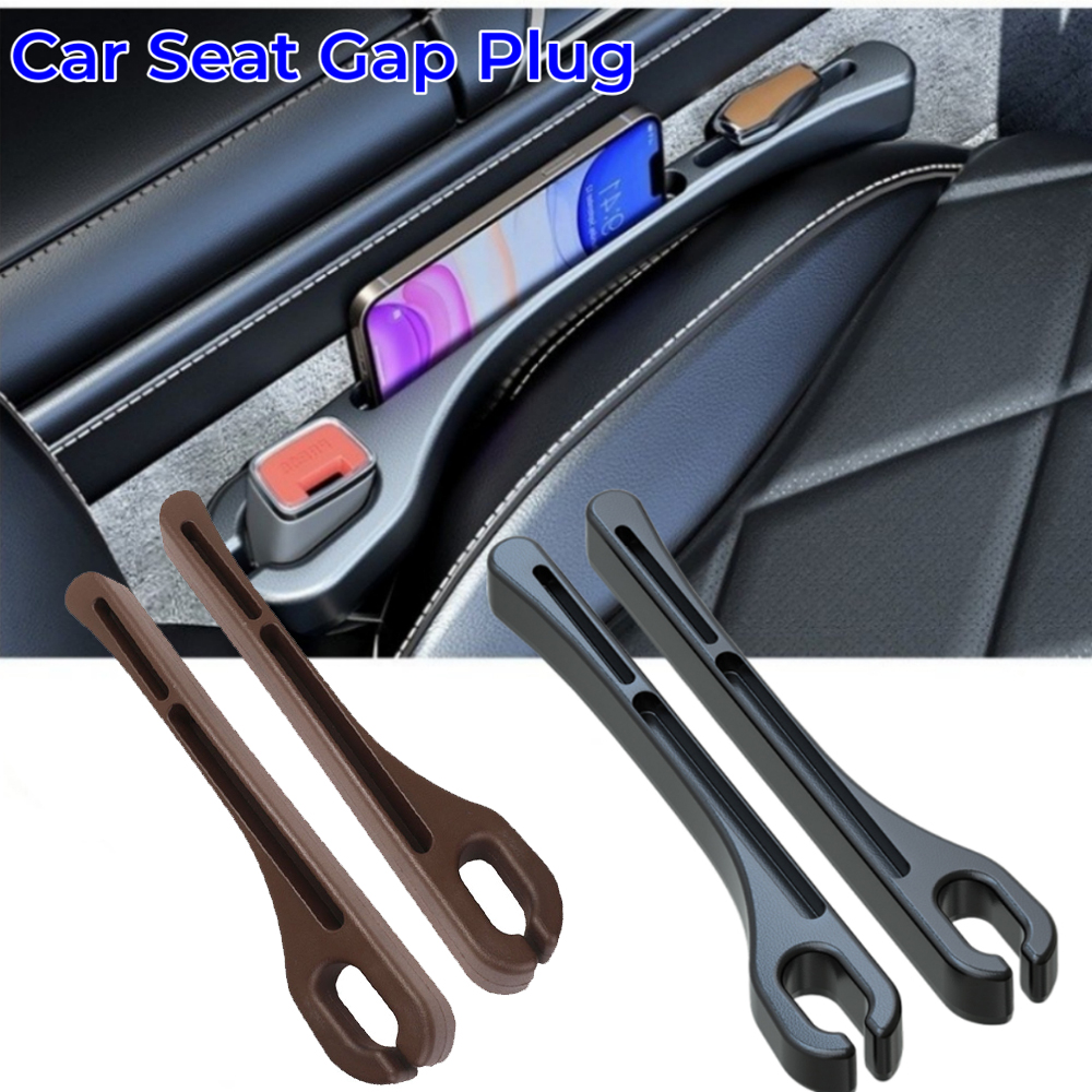 1Pair Car Seat Gap Filler Side Seam Plug Strip Leak-proof Filling Strip Car Styling Seat Gap Interior Universal Decoration Supplies